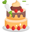 ケーキのデコレーション
