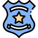 distintivo della polizia