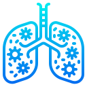pulmones infectados