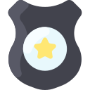 distintivo de polícia