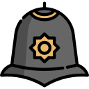 sombrero de policía