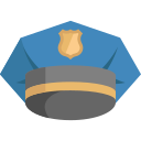 berretto della polizia