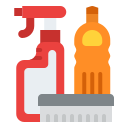 limpando produtos