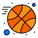 een basketbal