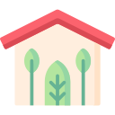 zielony dom