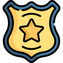 distintivo de polícia