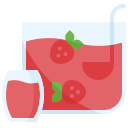 jugo de fresa