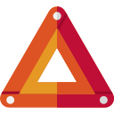 reflecterende driehoek
