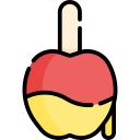 pomme caramélisée