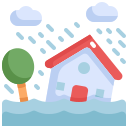 Затопленный дом