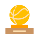 trophée de basketball