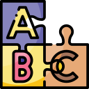 a b c