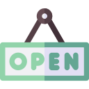 Open sign