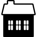 wiejski dom hotelowy ikona
