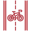 caminho de bicicleta