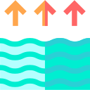 el nivel del mar
