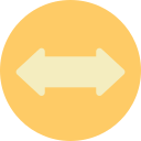 Left and right arrows