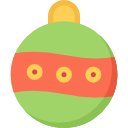 pelota de navidad