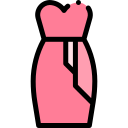 Strapless dress