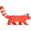 panda vermelho