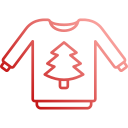 suéter de natal