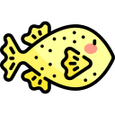 pez cofre amarillo