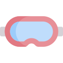 des lunettes de protection
