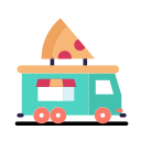pizza vrachtwagen