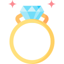 diamentowy pierścionek