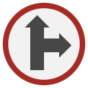 Go straight or right