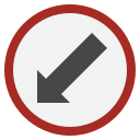 Keep left