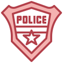 distintivo della polizia