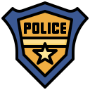distintivo de polícia