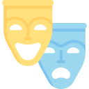 máscaras de teatro