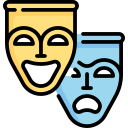máscaras de teatro