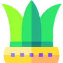 sombrero de bufón icono