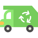 caminhão de reciclagem