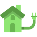 grünes zuhause