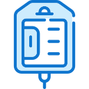 Intravenous saline drip