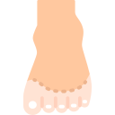 Потеря цвета пальцев ног