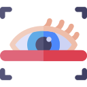 escáner de retina