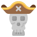 chapéu de pirata