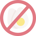 geen eieren