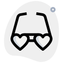 okulary serca