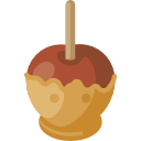 maçã caramelizada