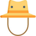 探検家の帽子