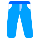 blauwe spijkerbroek