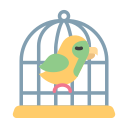 jaula de pájaros