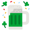grünes bier