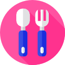 cuillère et fourchette
